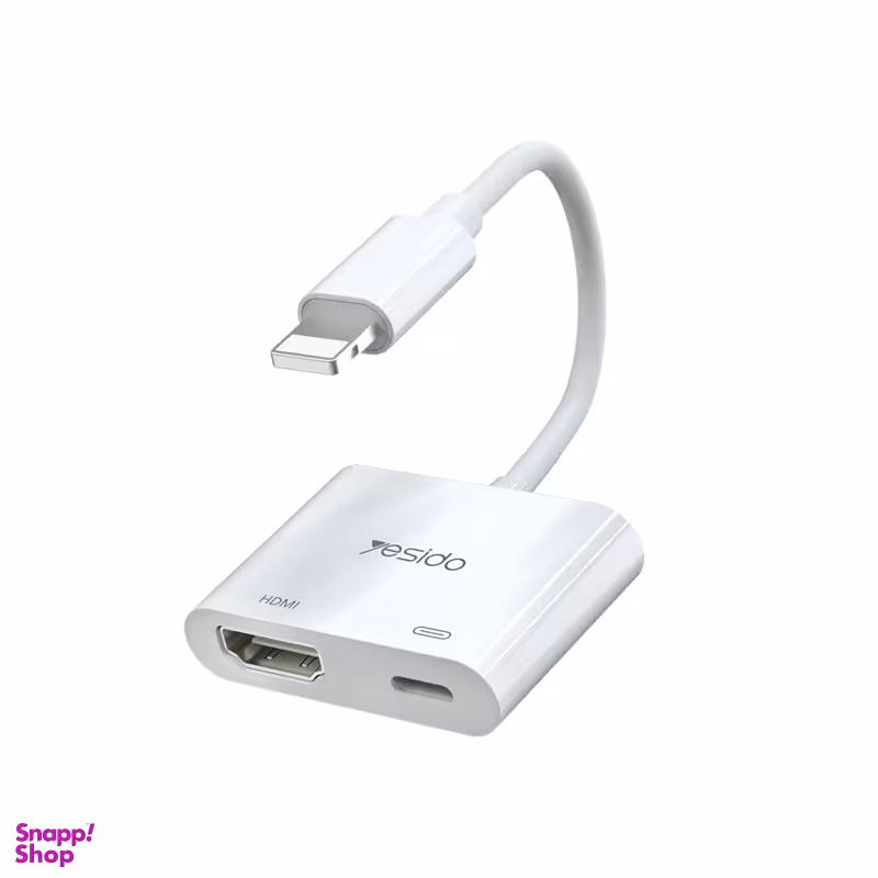تبدیل Lightning به Hdmi یسیدو (Yesido) مدل HM06