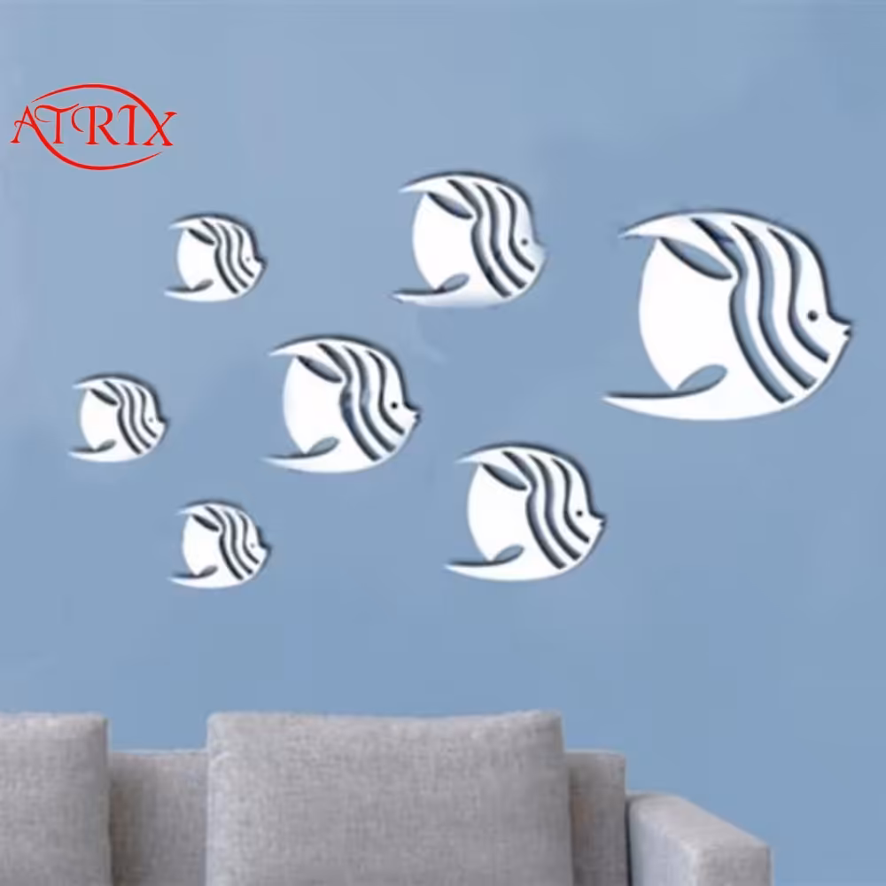 آینه آتریکس مدل ماهی کد MD328