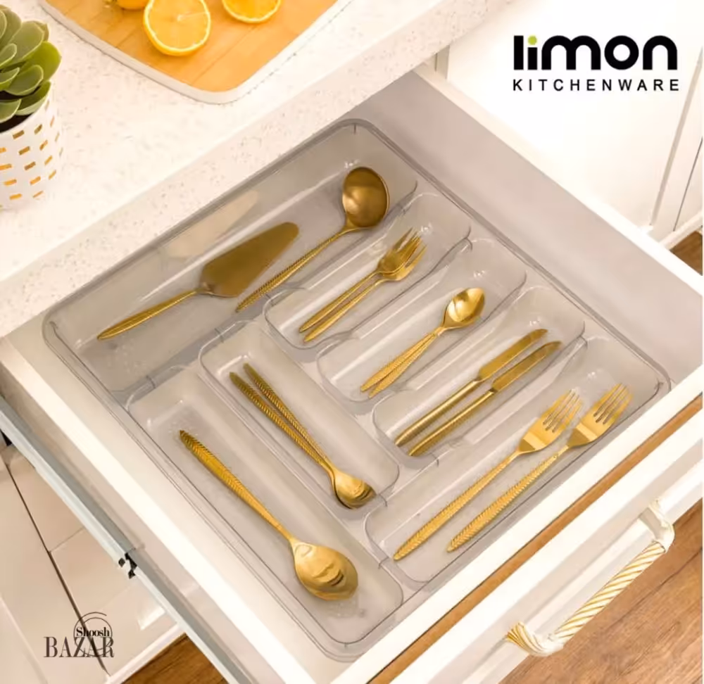 جاقاشقی شفاف داخل کابینت 1 طبقه لیمون کد 2412