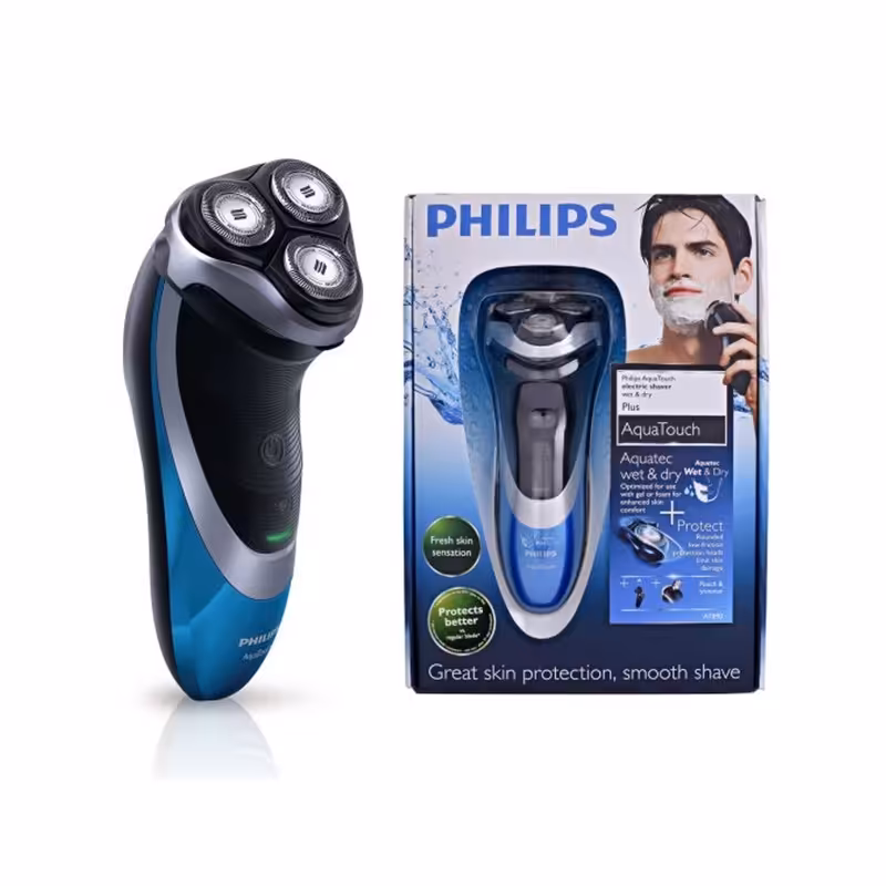 ماشین اصلاح صورت فیلیپس مدل AT890- 20 (اصل) Philips AT890 -20 Shaver با گارانتی 24 ماهه شکوفا الکتریک سرویس