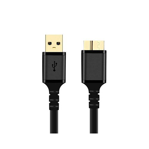 کابل هارد 30 USB کی نت پلاس به طول 15 متر مدل KP-CUAMHDD15