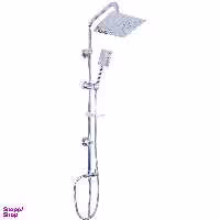 علم دوش دو کاره اندیکا استیل کروم مدل یونیورست