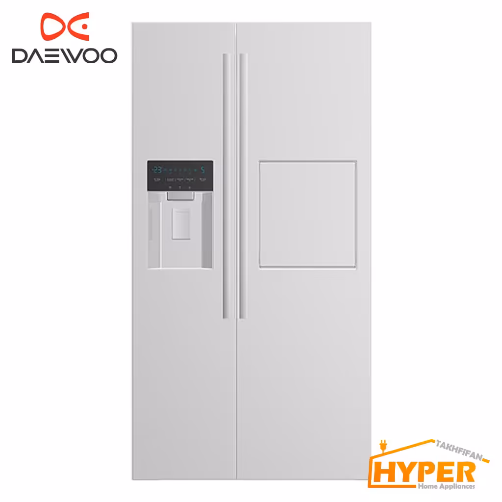 یخچال فریزر ساید بای ساید دوو DES-3340MW سفید متالیک