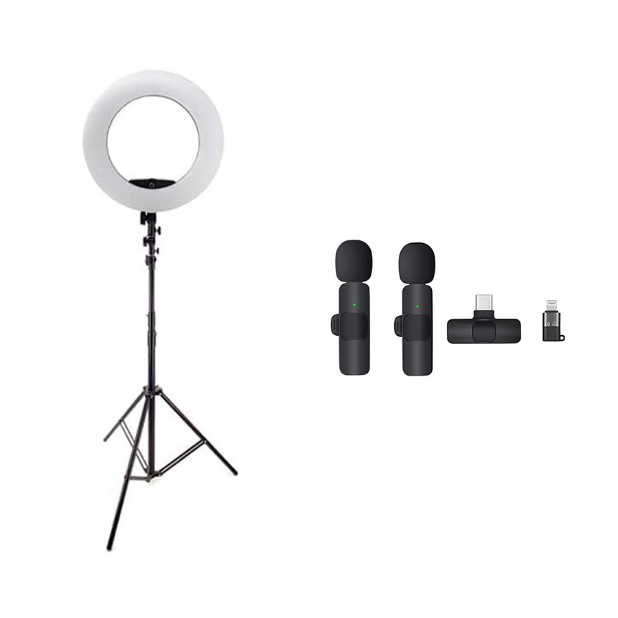 کیت آرایشگاهی اقتصادی SR-360 و میکروفون E-Kit18
