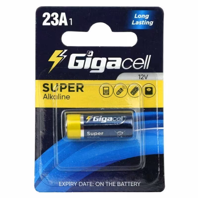 باتری باتری 23A گیگاسل مدل Super Alkaline بسته 2 عددی