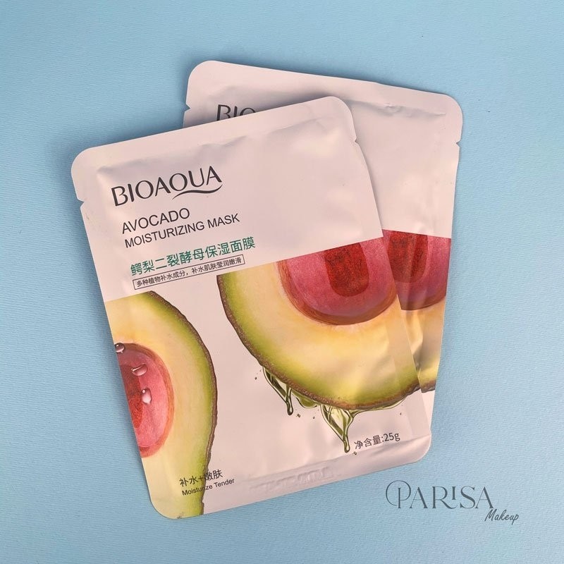 ماسک ورقه ای آووکادو بیوآکوا آبرسان قوی