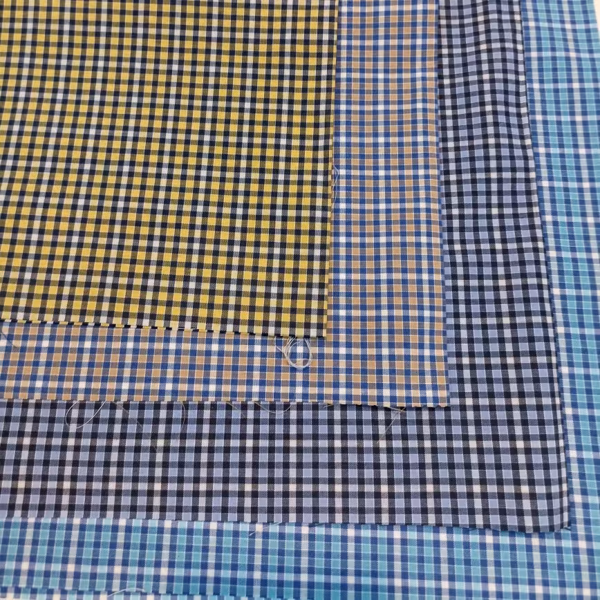 پارچه تترون چهارخانه حریر سمنان با کلی رنگ های زیبا و جذاب