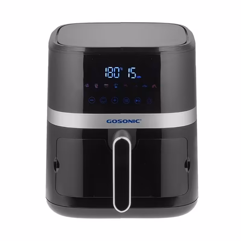 سرخ کن رژیمی 5.5 لیتری گوسونیک مدل 556 ، کفی دار ،1500 وات،8 برنامه پخت،