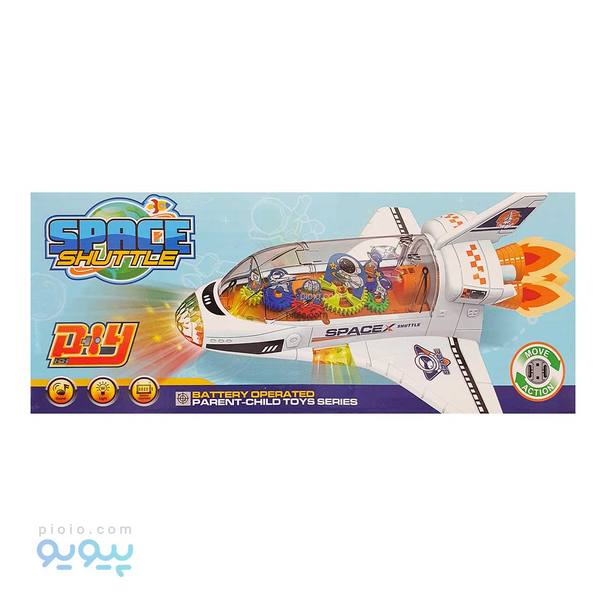 هواپیما موزیکال و چرخ دنده ای آیتم 36-286 تک و عمده