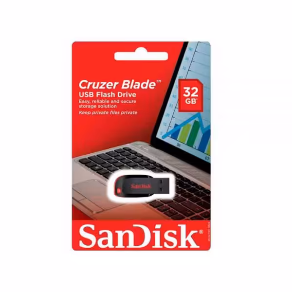 Flash SanDisk Cruzer Blade 32GB | فلش مموری سن دیسک