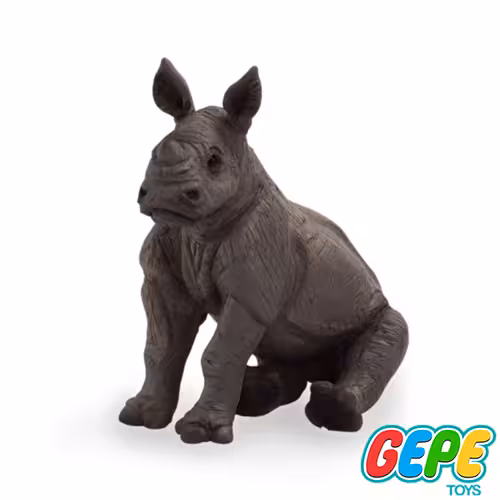 فیگور بچه کرگدن نشسته