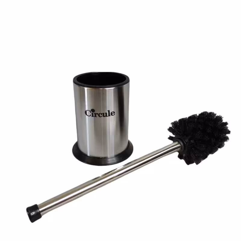 برس توالت شور استیل کوتاه سرکوله