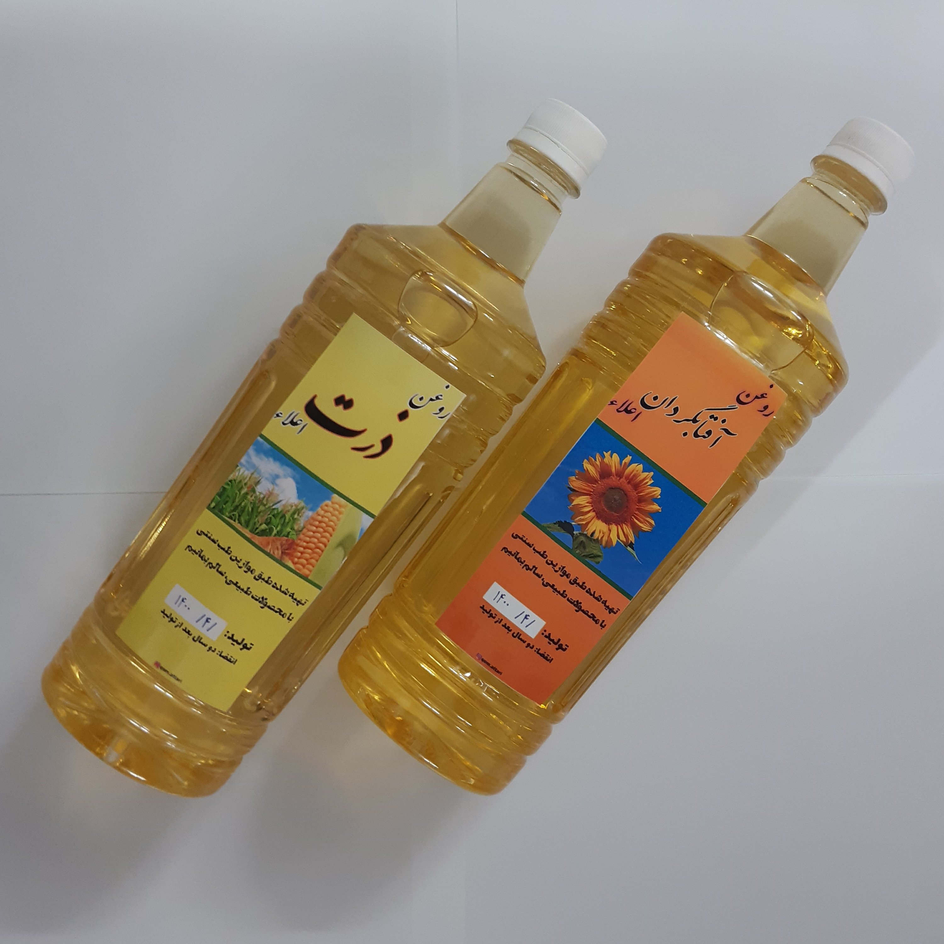 پَک دوقلو روغن آفتابگردان و روغن ذرت اعلا