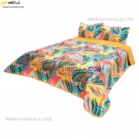 روتختی بهارخواب لومانا دونفره 4تکه طرح لنیا