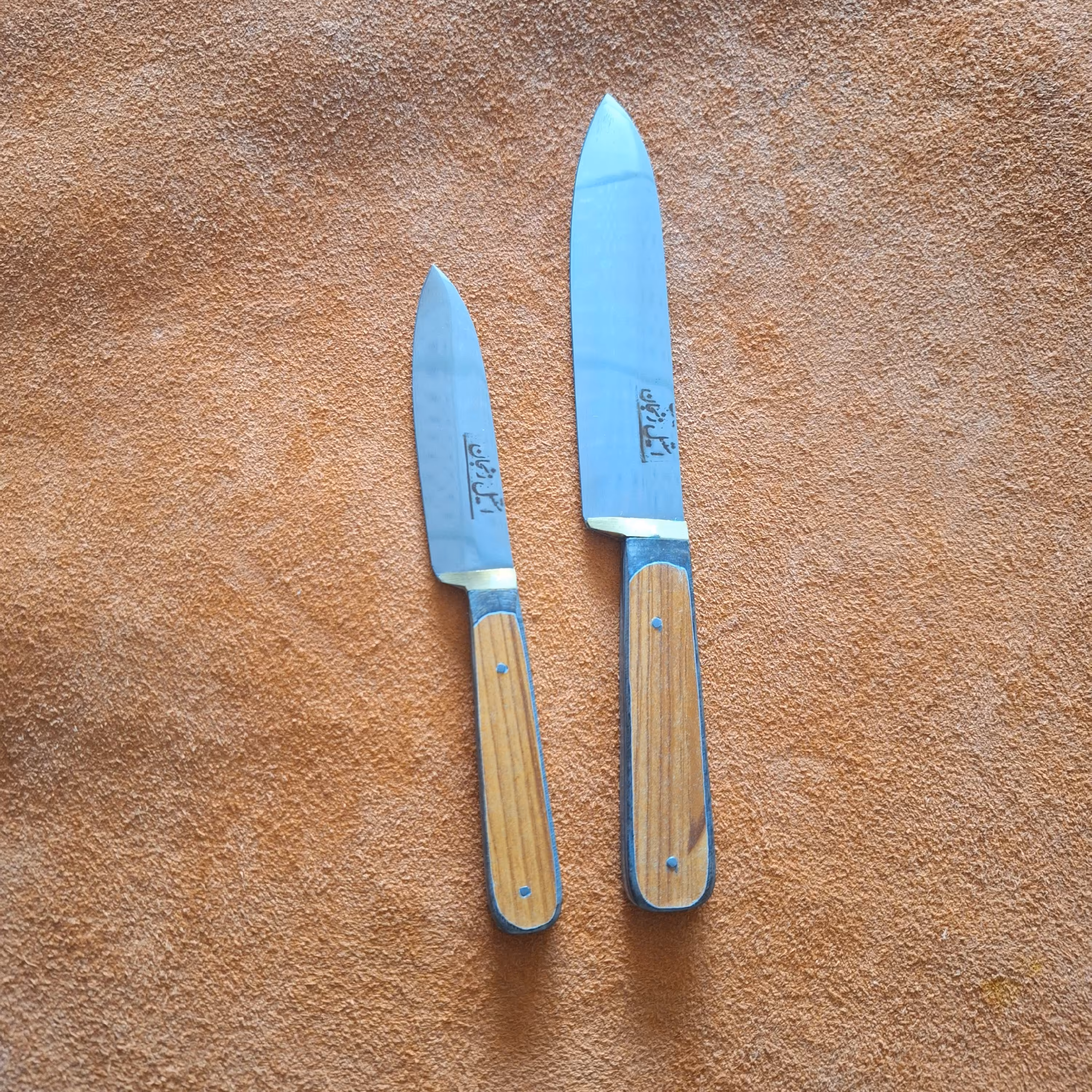 چاقوی استیل آشپزخانه زنجان ست دوعددی