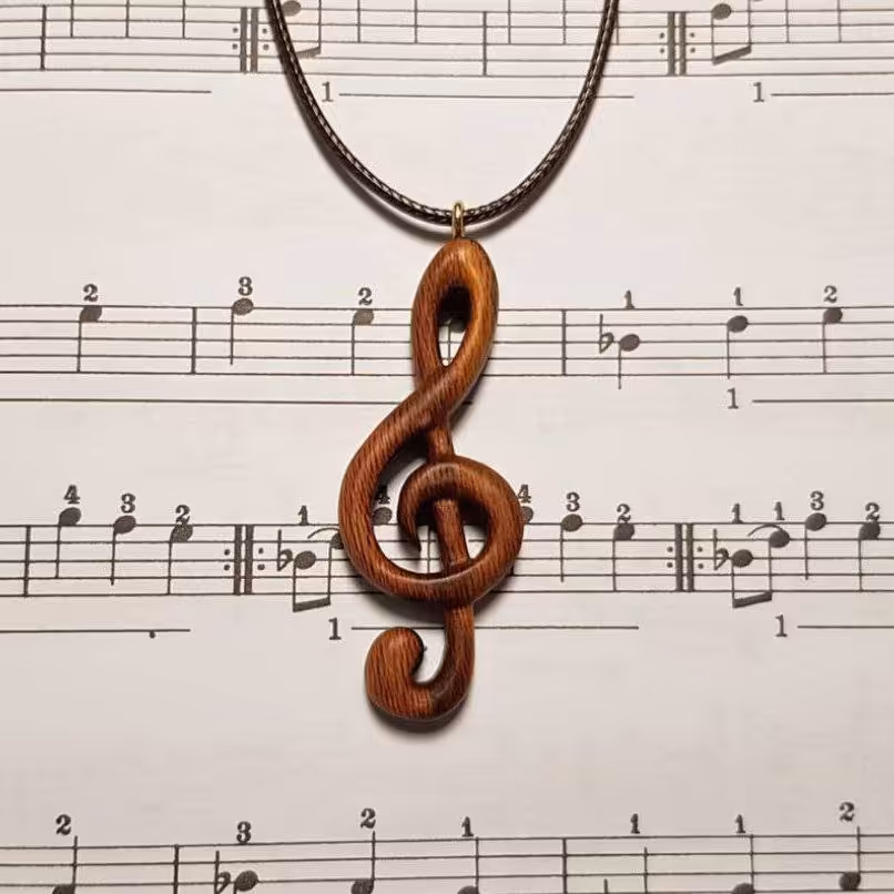 مدال چوبی کلید سُل