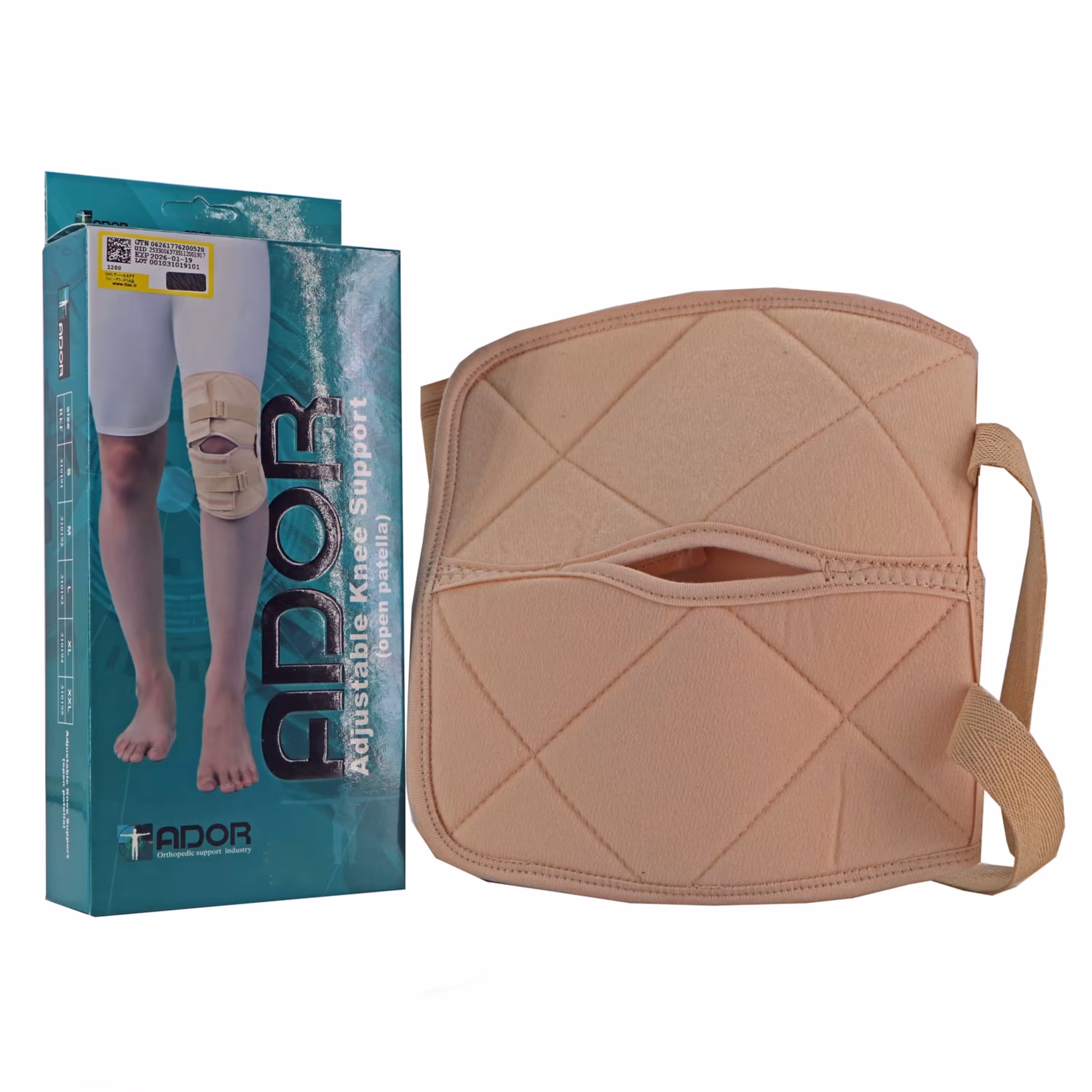 زانو بند سگک دار آدور  M (3001040022)