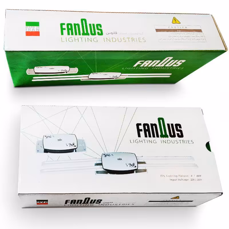 قاب FPL چهار لامپی فانوس،ارسال پس کرایه تیپاکس