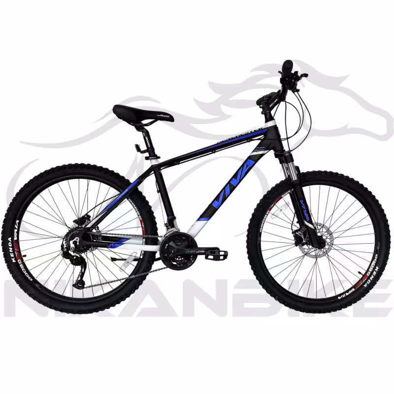 دوچرخه کوهستان ویوا سایز 26 مدل MANCHESTER هیدرولیکی  کد 1008010  مشکی-آبی