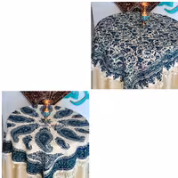 سفره قلمکاری یک متری رنگی 