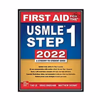 کتاب First Aid for the USMLE Step 1 2022
