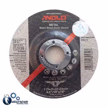 سنگ مینی برش آهن انگلو 222*3*115 مدل . - ابزار یراق