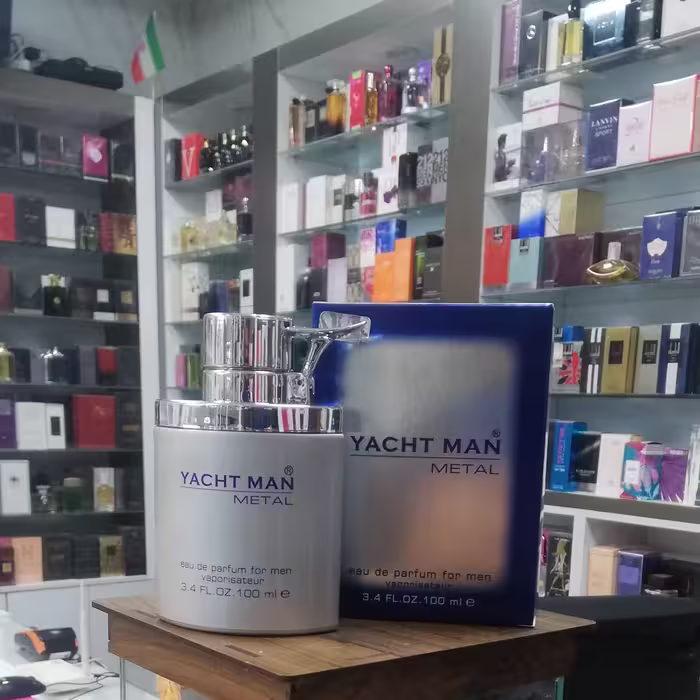 ادکلن مردانه یاچ من نقره ای YachtMan Metal

