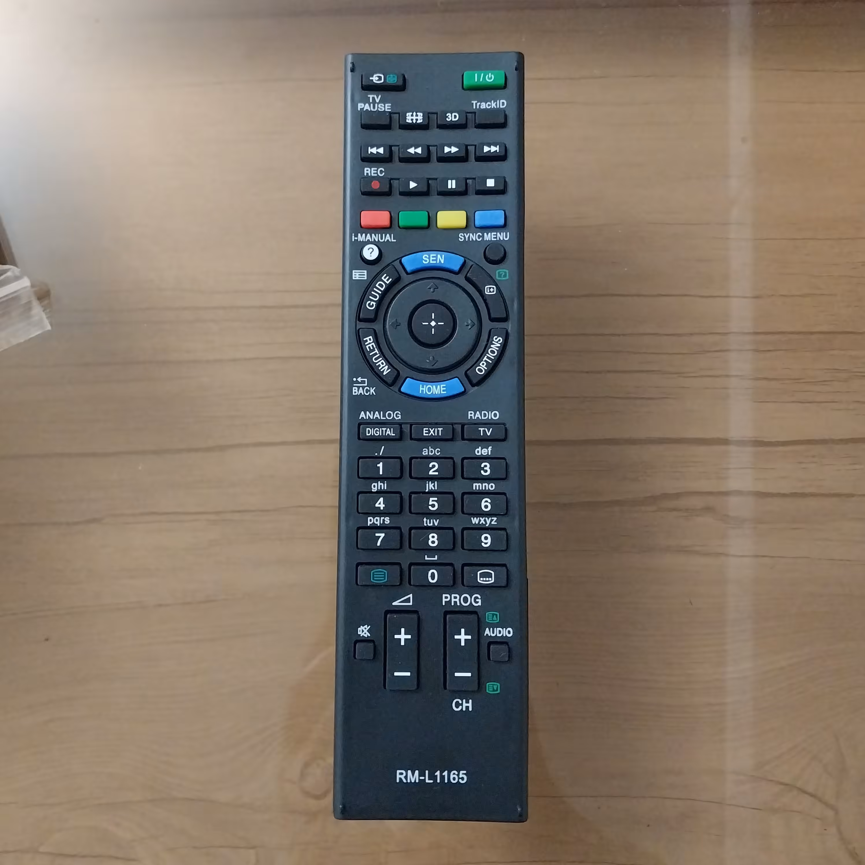 کنترل تلویزیون های SONY LED 1165 کوتاه مدل RM-L1165