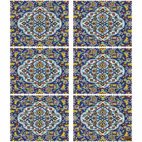 زیر بشقابی مستطیلی پارچه مخمل سایز 35 در 40 مدل U3-400 شرکت رنس