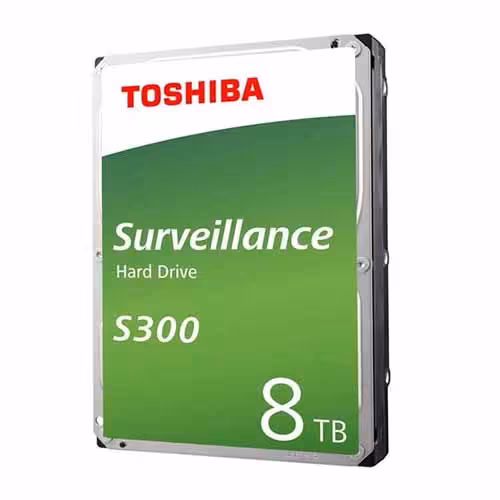هارد اینترنال توشیبا مدل S300 surveillance ظرفیت 8 ترابایت