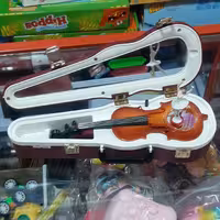 جعبه موزیکال طرح ویولن با جعبه و آینه و رقص