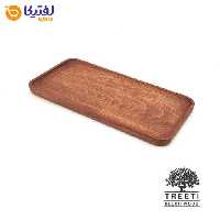 سینی چوبی تیریتی مستطیل تخت کوچک 30 سانتی B2519