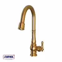 شیر ظرفشویی شاوری شودر مدل بیزانس طلایی