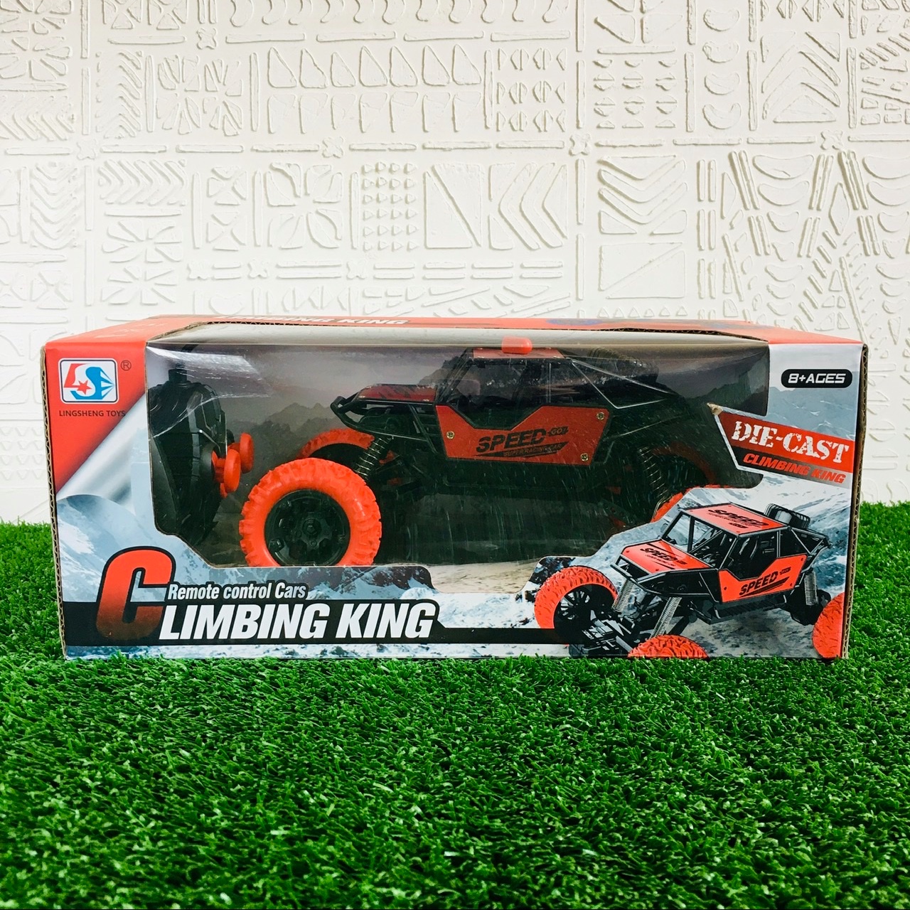 ماشین آفرود کنترلی مدل Climbing King قرمز