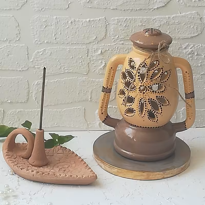 فانوس سفالی 