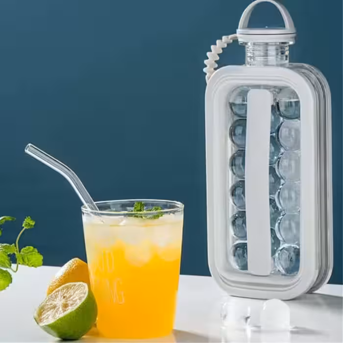 مشخصات، خرید و قیمت محفظه قالب یخ ice cube - کی ام کالا