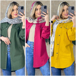 تونیک مانتویی مدل مهرو رنگبندی سوال شود