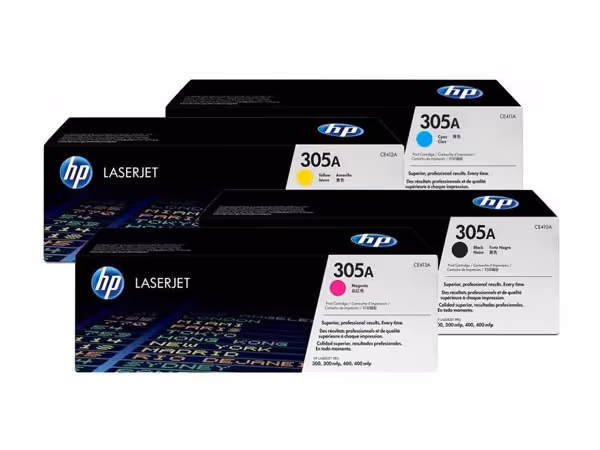ست کارتریج چهار رنگ اچ پی HP 305A