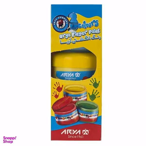 رنگ انگشتی 3 رنگ آریا کد 65169