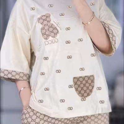 ست تیشرت شلوار گوچی(ارسال رایگان