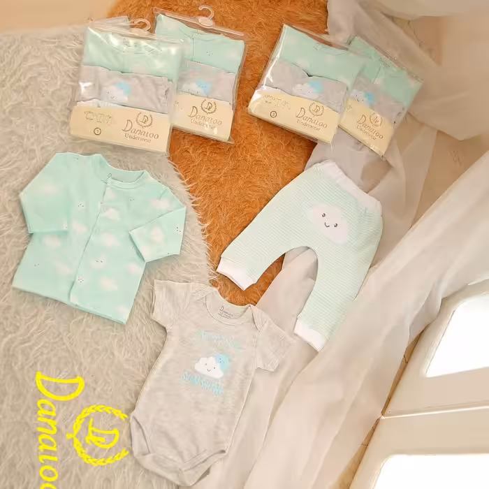 3 تیکه دانالو طرح جدید جنس صد در صد پنبه با کیفیت عالی