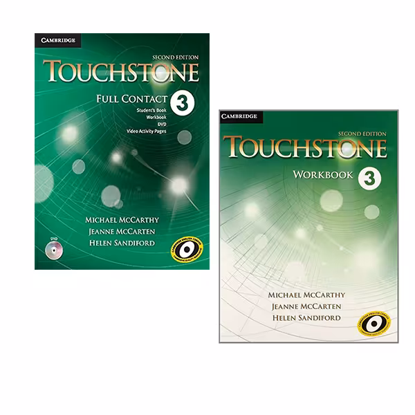 کتاب تاچ استون 3 ویرایش دوم | Touchstone 3 2nd Edition | خرید کتاب زبان | خرید لوازم التحریر | چی کتاب | بالاترین تخفیف و ارسال رایگان