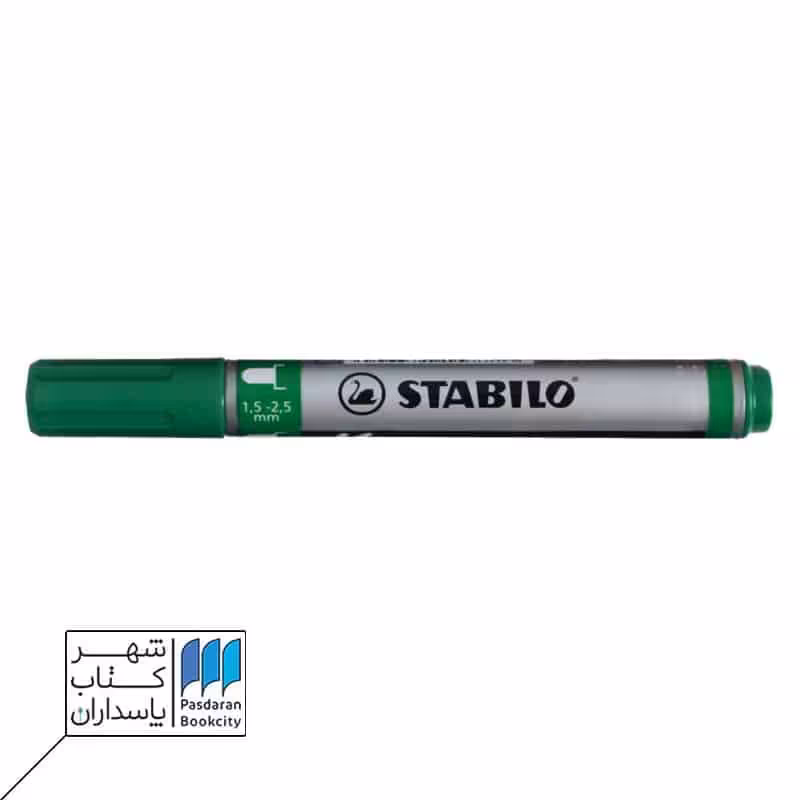 ماژیک پرمننت نوک گرد سبز mark 4 all