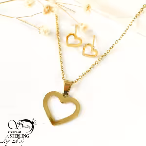 نیمست استیل طرح قلبی