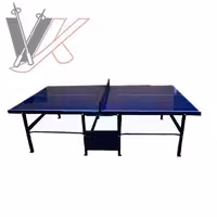 میز پینگ پنگ شیشه‌ای پایه ثابت کد 2004326