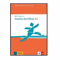 کتاب Ubungs-und Testbuch Mit Erfolg zum Goethe-Zertifikat A2 اثر جمعی از نویسندگان انتشارات KLETT