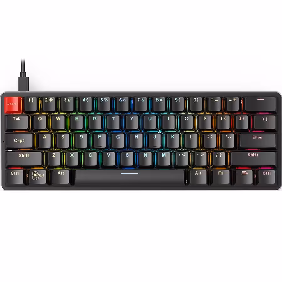 قیمت و خرید کیبورد گیمینگ مکانیکی گلوریوس مدل GMMK Compact(Prebuilt) | یاس ارتباط