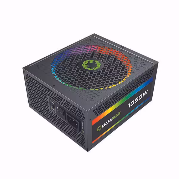 منبع  تغذیه گیم‌مکس مدل RGB 1050 Pro