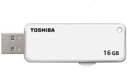 فلش مموری توشیبا مدل TransMemory U203 ظرفیت 16 گیگابایت