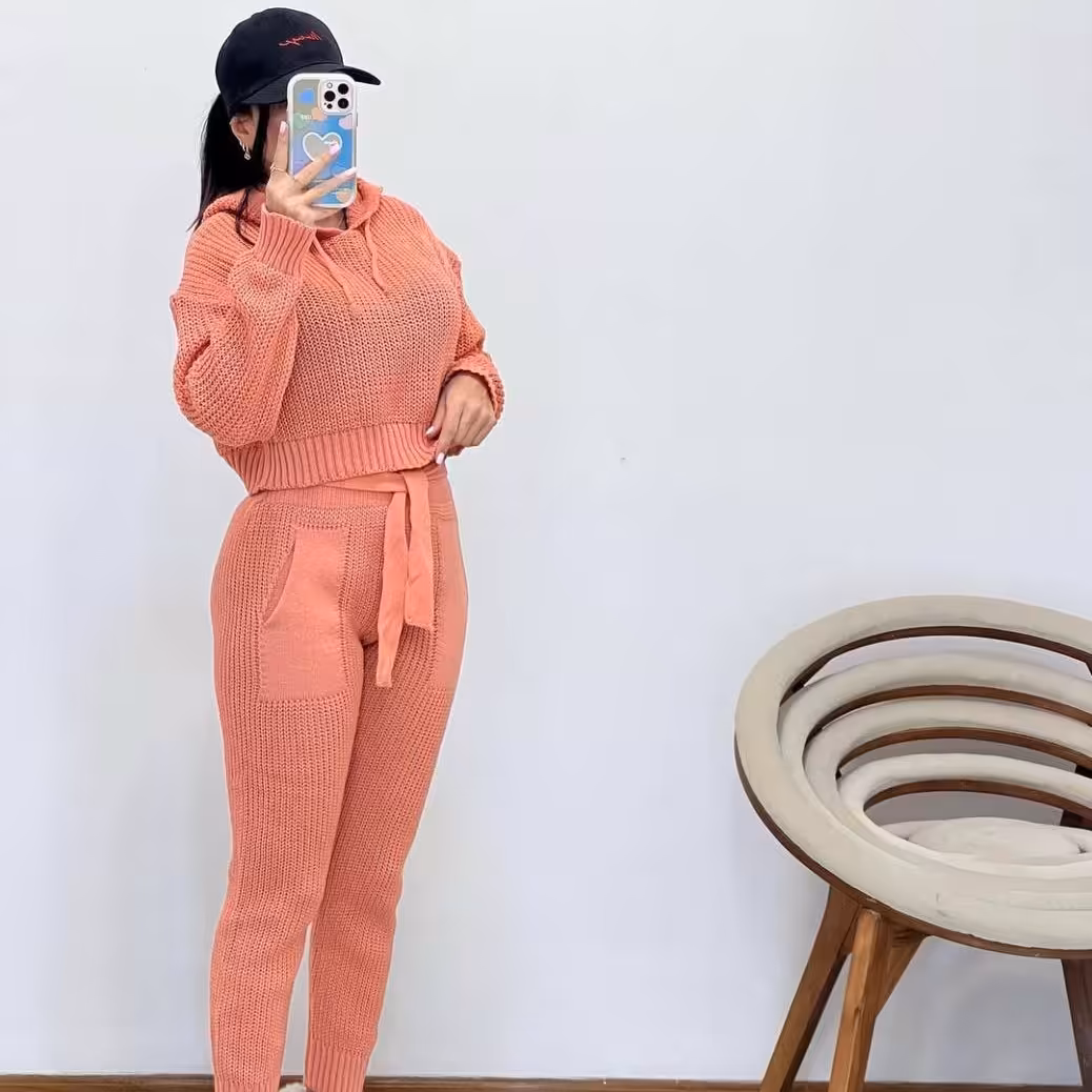 ست کراپ و شلوار ترک